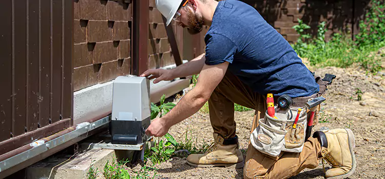 Electric Driveway Gate Installation Plano