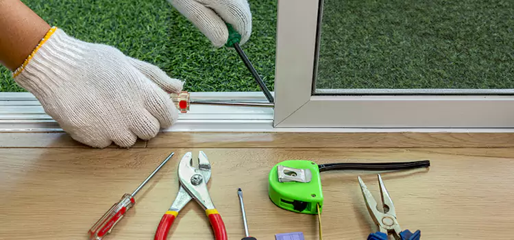 Sliding Door Track Replacement in Plano, TX