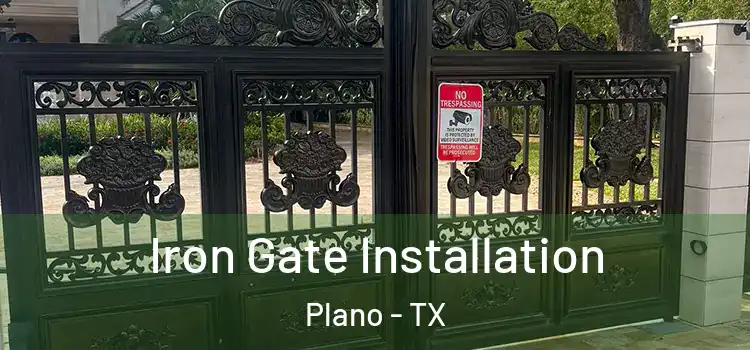  Iron Gate Installation Plano - TX